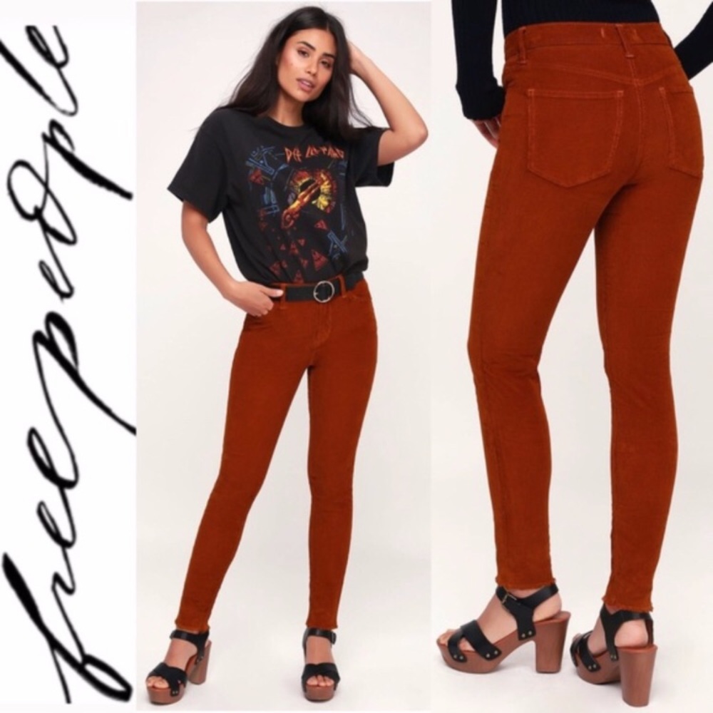Free People corduroy pants